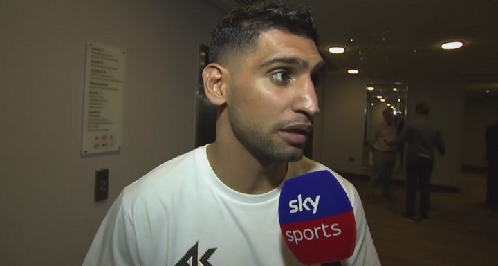 Image: Amir Khan says Kell Brook fight possible for March or April