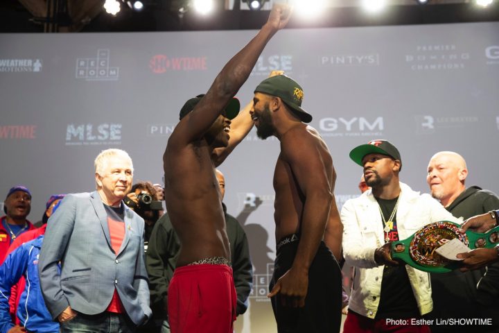 Image: Adonis Stevenson vs. Badou Jack – Weigh-in Results