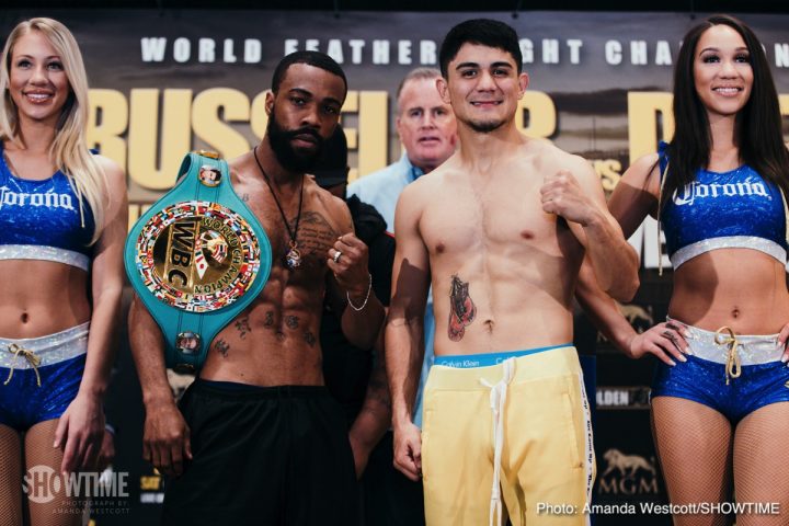 Image: Gary Russell Jr. vs. Joseph Diaz Jr. – Weigh-in Results