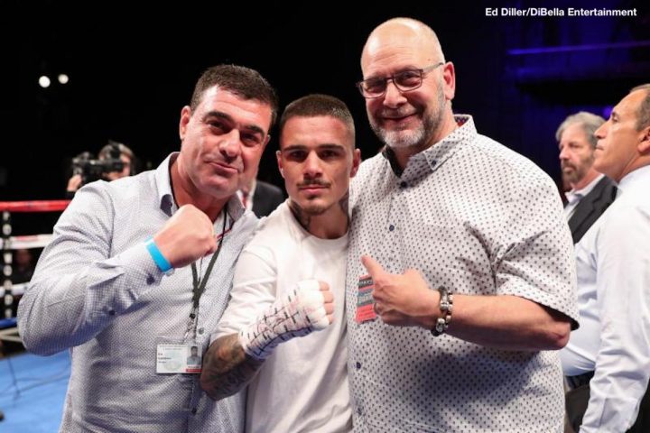 Image: Broadway Boxing: George Kambosos Crushes Jose Forero In Main Event