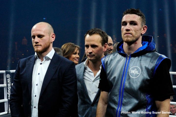 Image: Groves thinks Callum Smith lacks the experience to beat him