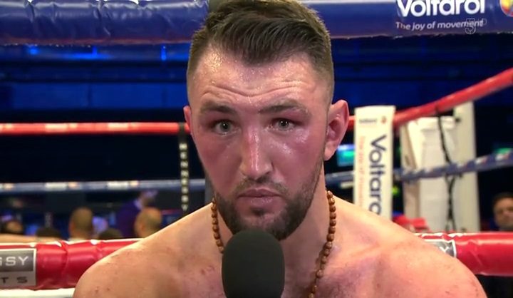 Image: Hennessy says Hughie Fury will look for heavyweight eliminators