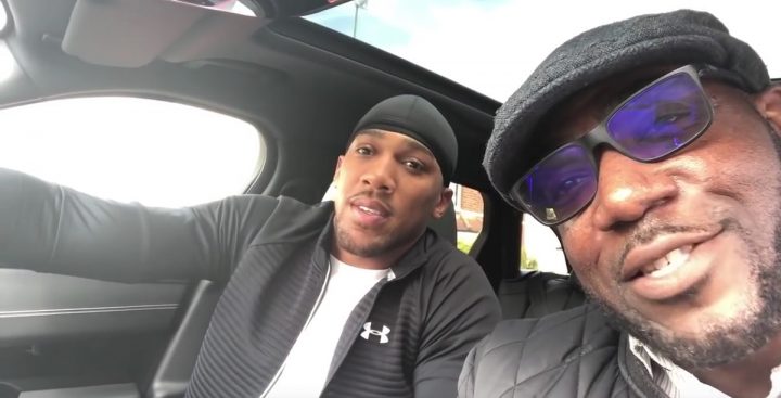 Image: Anthony Joshua says he’s in training for Deontay Wilder fight