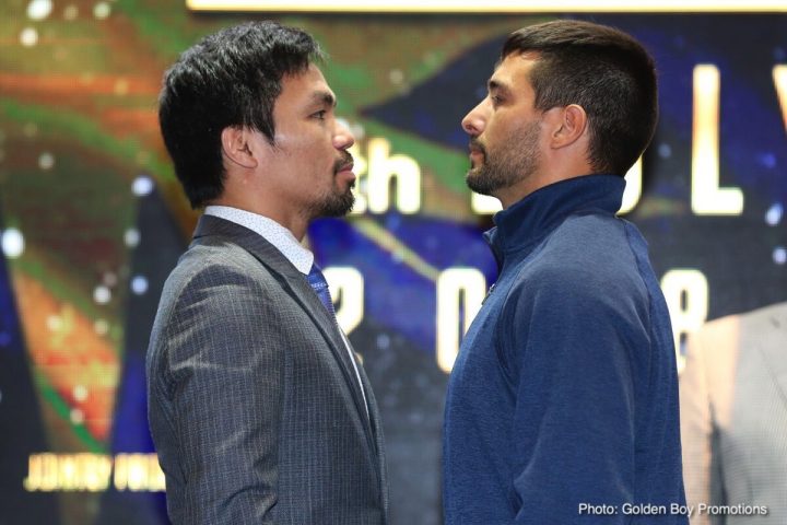 Image: ‏Pacquiao says Matthysse fight still on for July 15