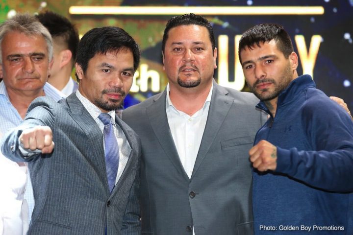 Image: De La Hoya says Matthysse may be the end for Pacquiao