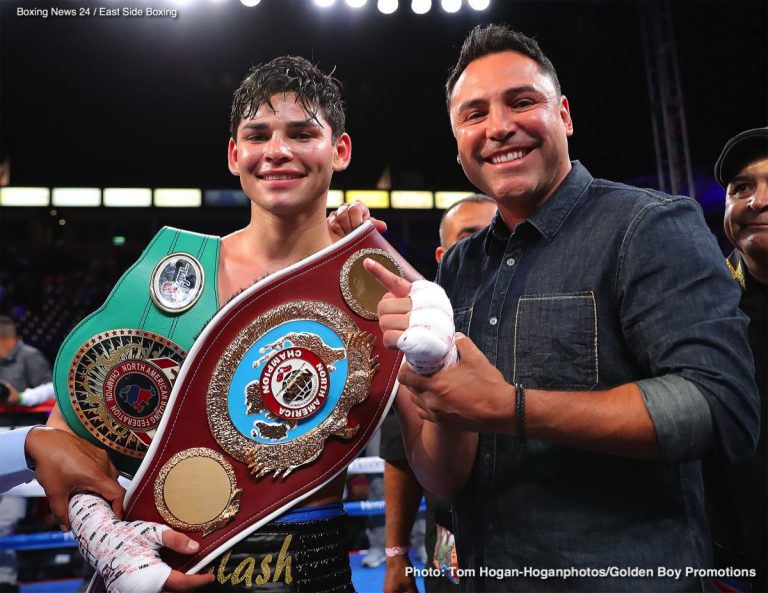 Image: Ryan Garcia extends contract with Golden Boy Promotions