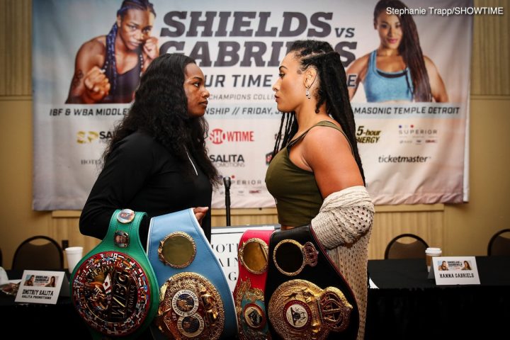 Image: Claressa Shields vs. Hanna Gabriels final press conference quotes