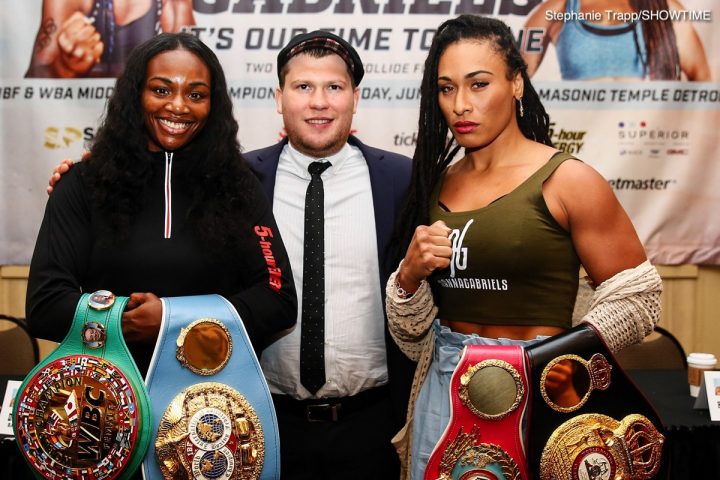 Image: Claressa Shields vs. Hanna Gabriels final press conference quotes