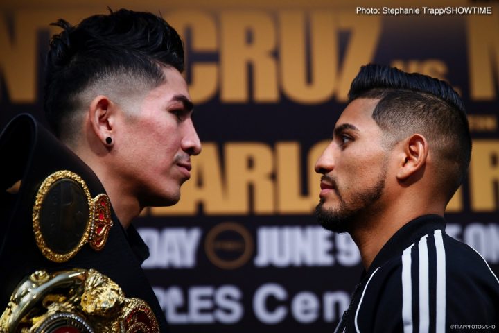 Image: Santa Cruz vs. Mares Rematch & Charlo Trout - Weigh-In - Live Stream