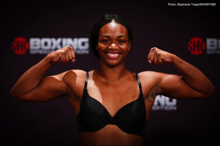 Image: Claressa Shields vs Hannah Rankin on Saturday - Live on DAZN