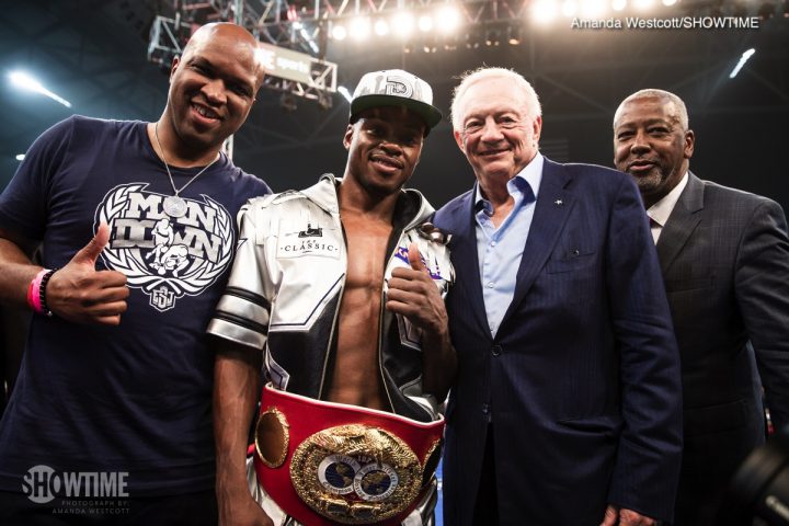 Image: Spence disappointed at knocking out Ocampo in 1st round