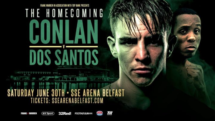 Image: Michael Conlan vs Adeilson Dos Santos on June 30 live on BT Sport