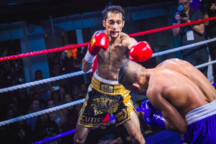 Image: Hamzah Farouk stops Ramly Pasaribu - Results