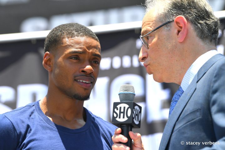 Image: Errol Spence Jr. vs. Carlos Ocampo – Weigh-in results