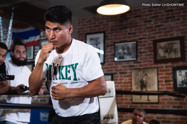 Image: Mikey Garcia Los Angeles Media Workout Quotes