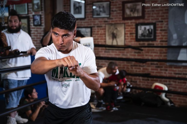 Image: Mikey Garcia battles Jessie Vargas at 147-lbs on Feb.29 in Frisco, TX