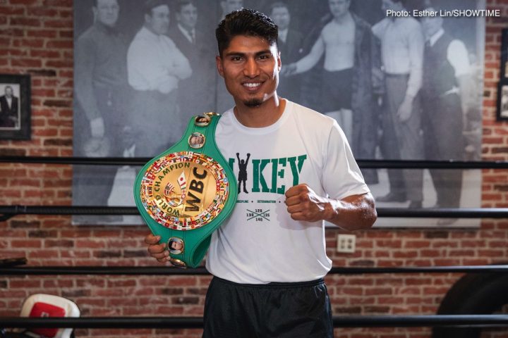 Image: Mikey Garcia Los Angeles Media Workout Quotes