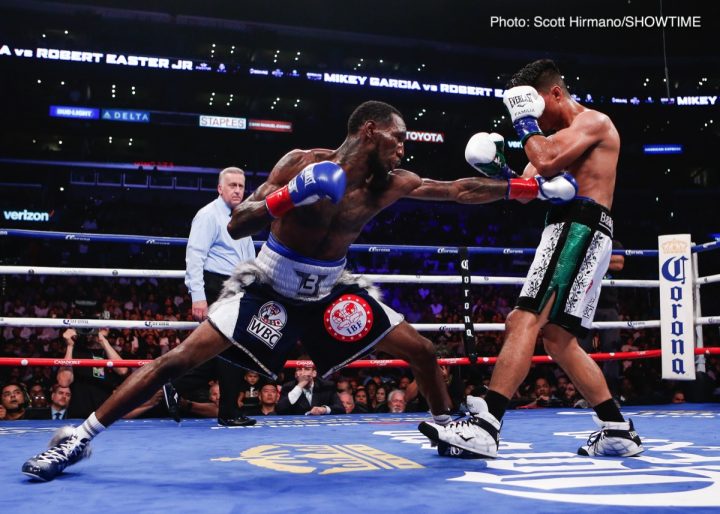Image: Mikey Garcia vs. Robert Easter Jr. averages 680,000 viewers on Showtime