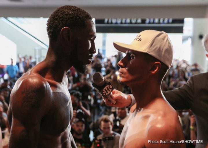 Image: Mikey Garcia vs. Robert Easter Jr. – Official weights