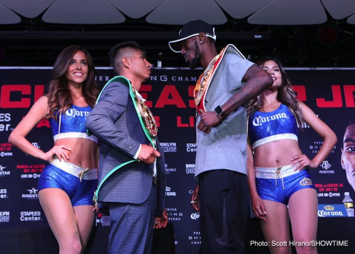 Image: Easter Jr: Beating Mikey Garcia will be easy