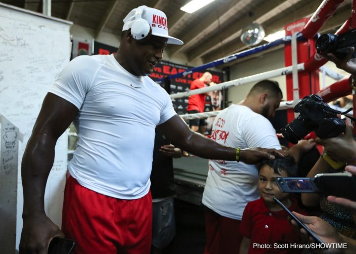 Image: Robert Easter Jr., Luis Ortiz & More Los Angeles Media Workout Quote