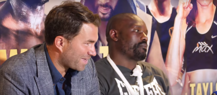 Image: Eddie Hearn wants Deontay Wilder to fight Dereck Chisora