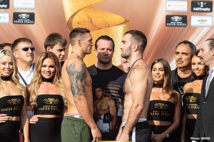 Image: VIDEO: Usyk & Gassiev Weigh-In - Live Stream