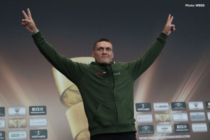 Alexander Usyk boxing photo and news image