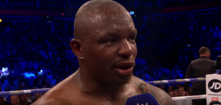 Image: Dillian Whyte wants one more fight before Joshua rematch in April