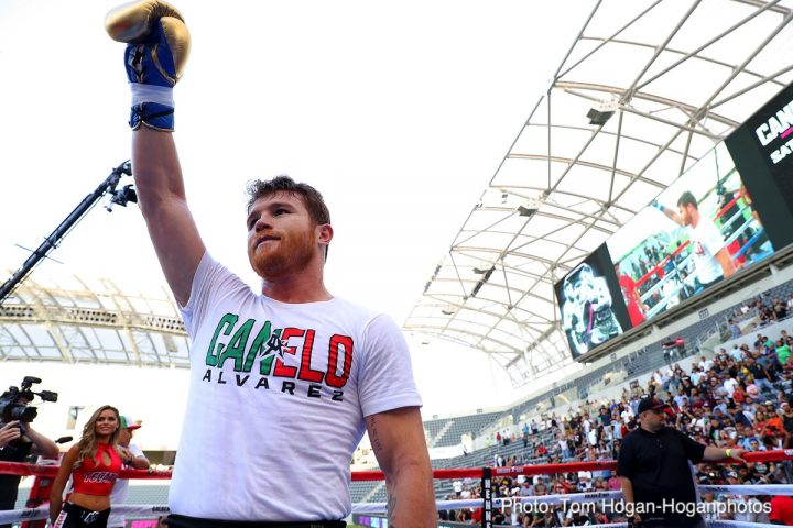 Image: De La Hoya says Canelo will dominate Golovkin in the rematch