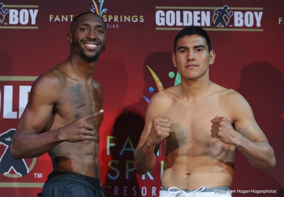 Jorge Linares battles Abner Cotto - Weigh-In Results
