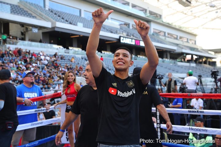 Image: Canelo Alvarez, Gennady Golovkin LA Media Workout Quotes, Photos