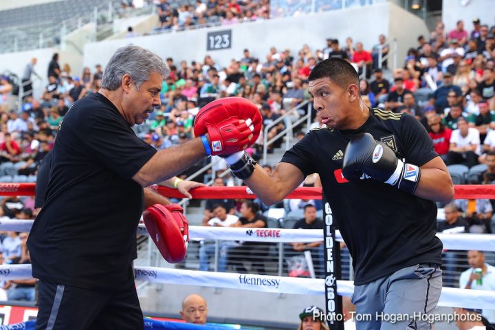 Image: Canelo Alvarez, Gennady Golovkin LA Media Workout Quotes, Photos