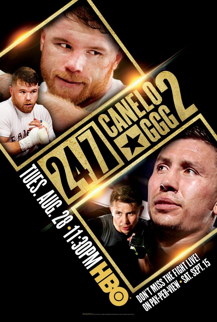 Image: 24/7 Canelo/GGG 2 debuts Tuesday, August 28 on HBO