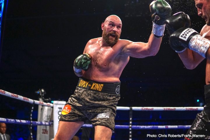 Image: Tyson Fury and Carl Frampton victorious – Results