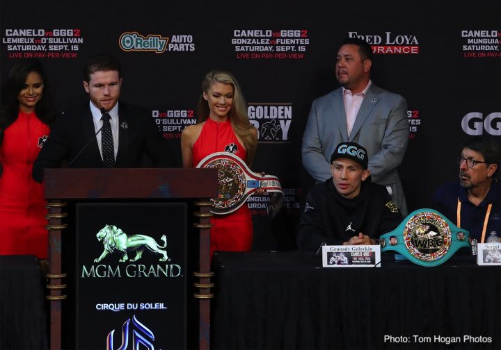 Image: Canelo vs. GGG 2 final press conference quotes & photos