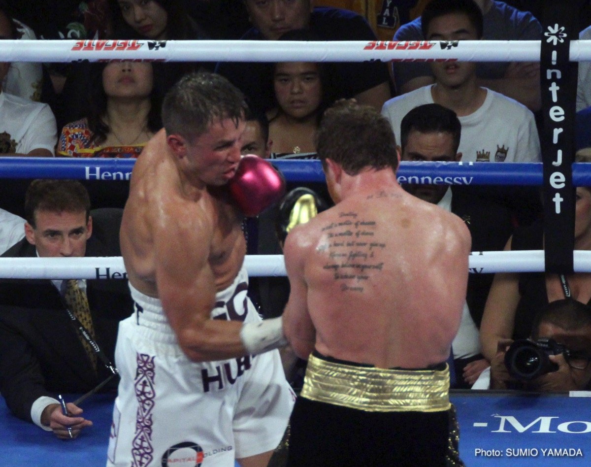 Canelo Alvarez, Billy Joe Saunders, Gennady Golovkin boxing photo and news image