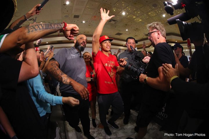 Canelo vs. GGG 2 Grand arrival video interviews, photos ...