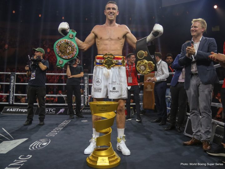 Image: Callum Smith and Oleksander Usyk doubleheader possible in May