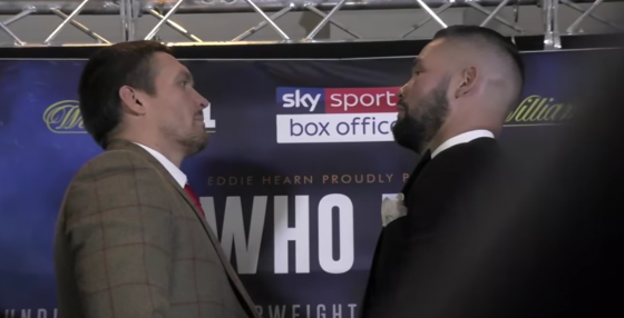 Bellew: One wrong step by Usyk and it's over