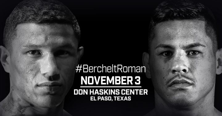 Image: November 3: Berchelt and Roman Set For Toe-to-Toe Battle in El Paso