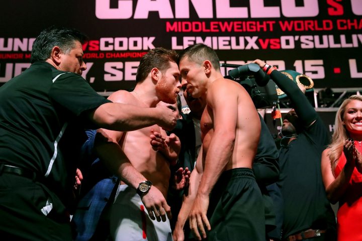 Image: Canelo sabotages GGG face-off