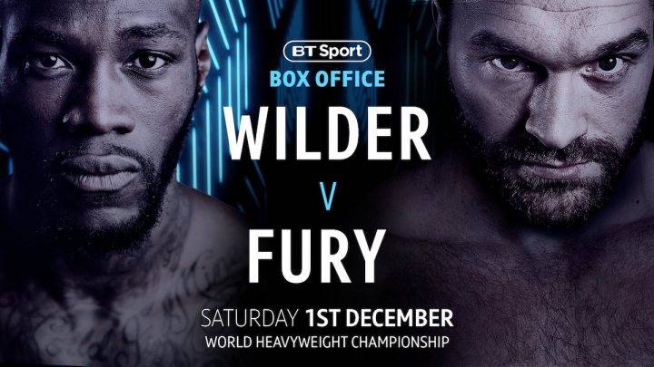 Image: Deontay Wilder vs. Tyson Fury finalized for Dec.1 on PPV