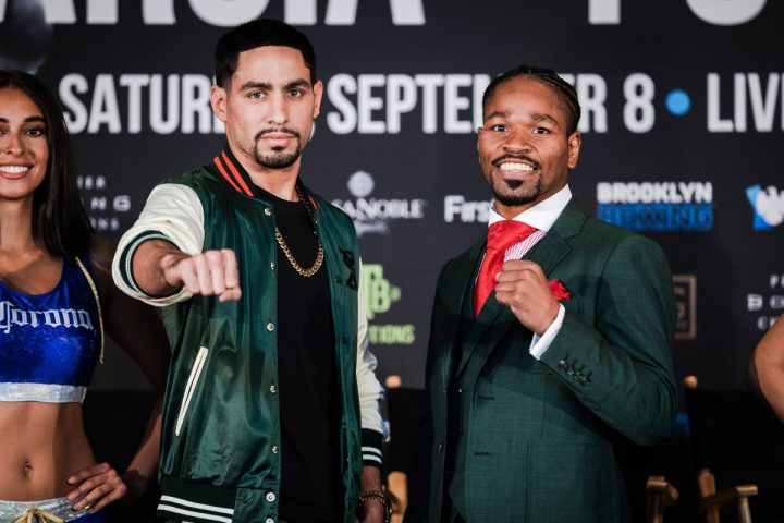 Garcia vs. Porter boxing photo