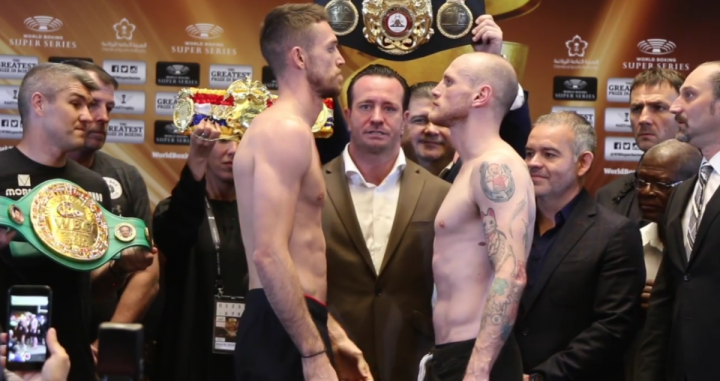 Image: George Groves vs. Callum Smith - World Boxing Super Series final weigh-in results