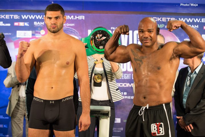 Image: Hrgovic vs Mansour: Weigh-In Results