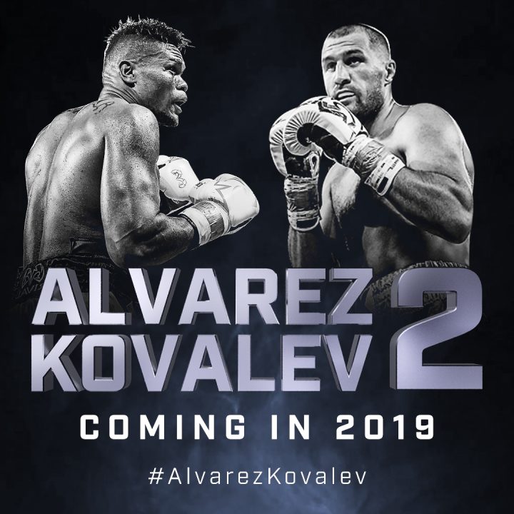 Image: Kovalev vs Alvarez Rematch Coming to ESPN in Early 2019!