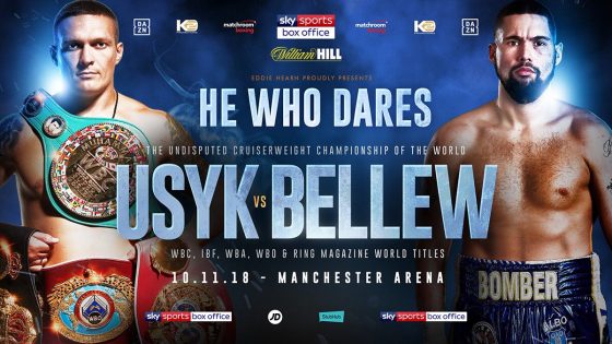LIVE STREAM: Usyk vs Bellew - Public Workout
