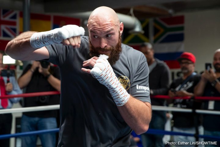 Image: Fury switches training camps from Big Bear to Los Angeles