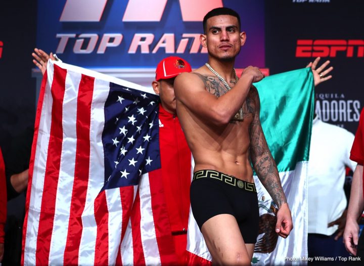 Image: Crawford-Benavidez Official Weigh-In Results